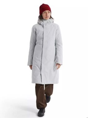 Arc'teryx Men's Light Gray Performance Parka